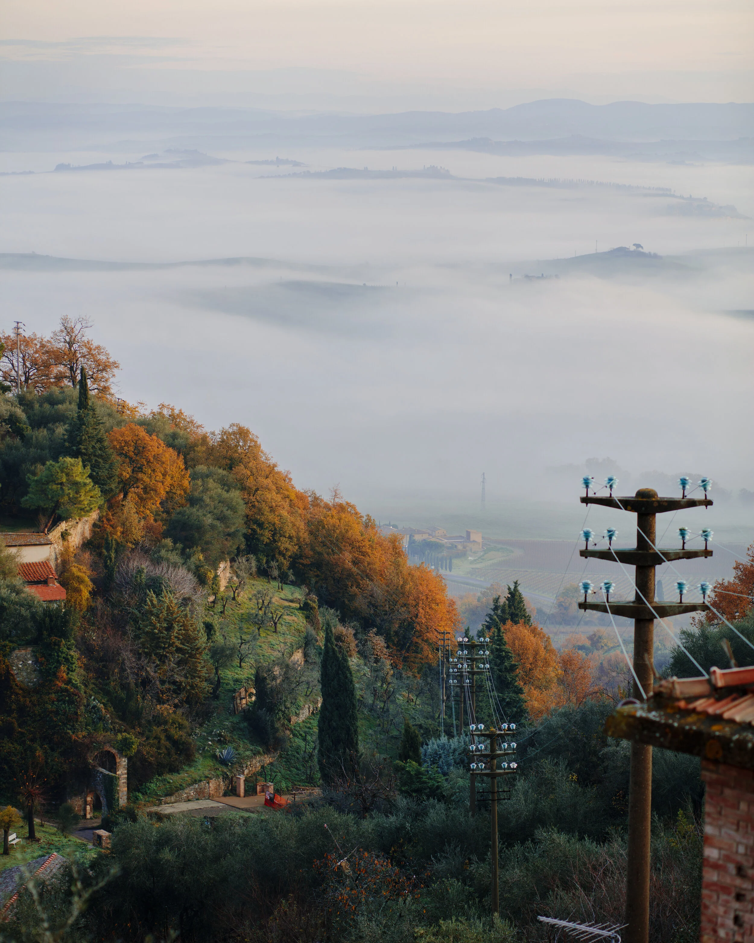 Sunrise in Montalcino