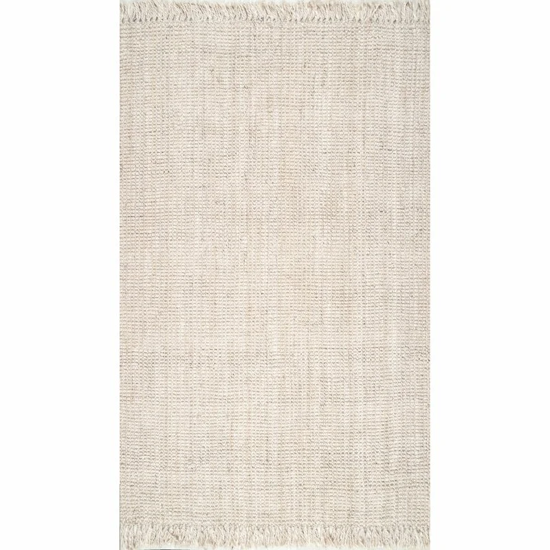 Elana Handwoven Solid Color Area Rug