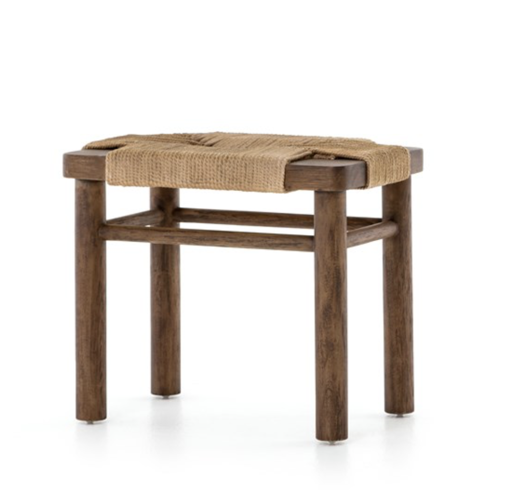 SHONA STOOL-RUSSET MAHOGANY