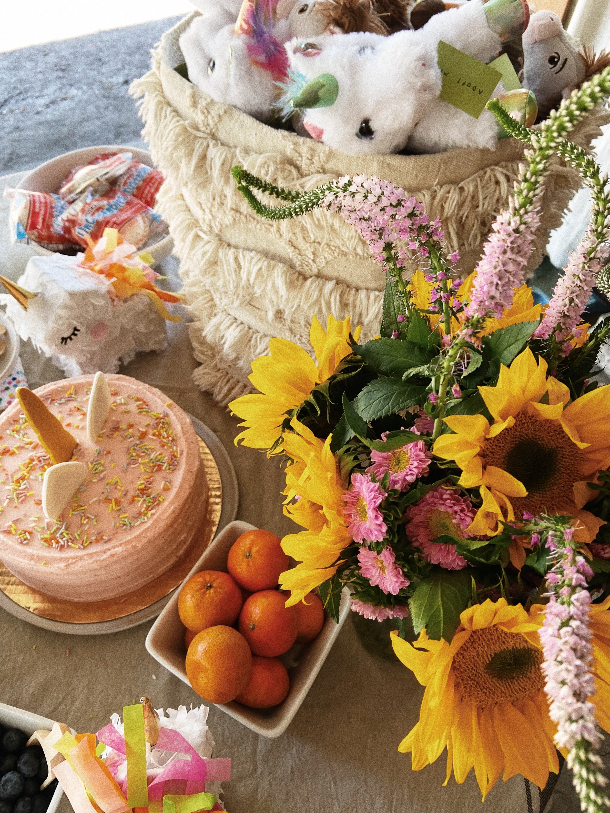 A Unicorn Birthday Theme