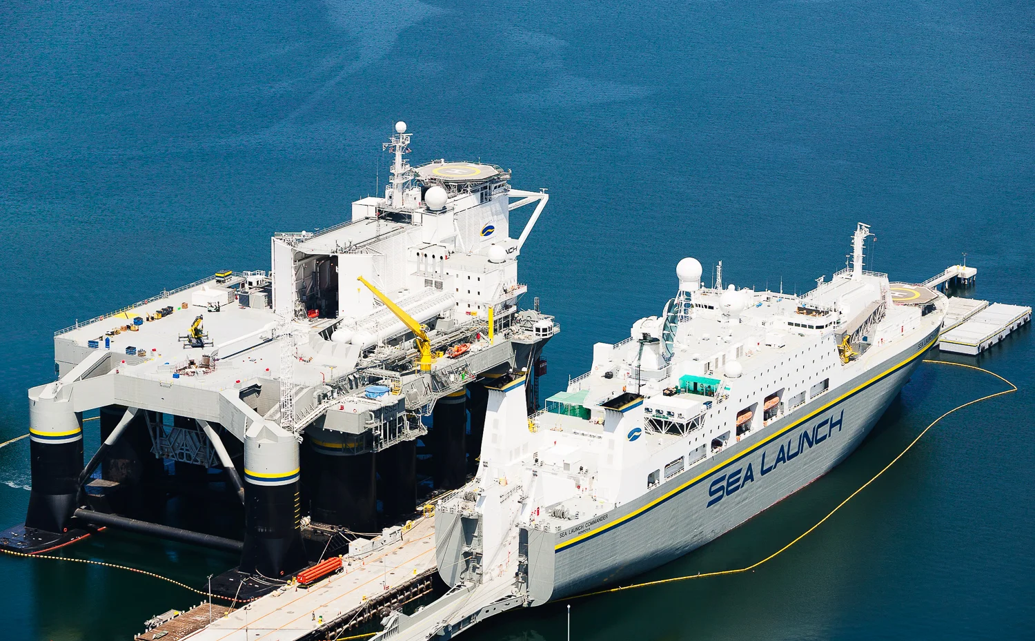 Aerial View of Sea Launch