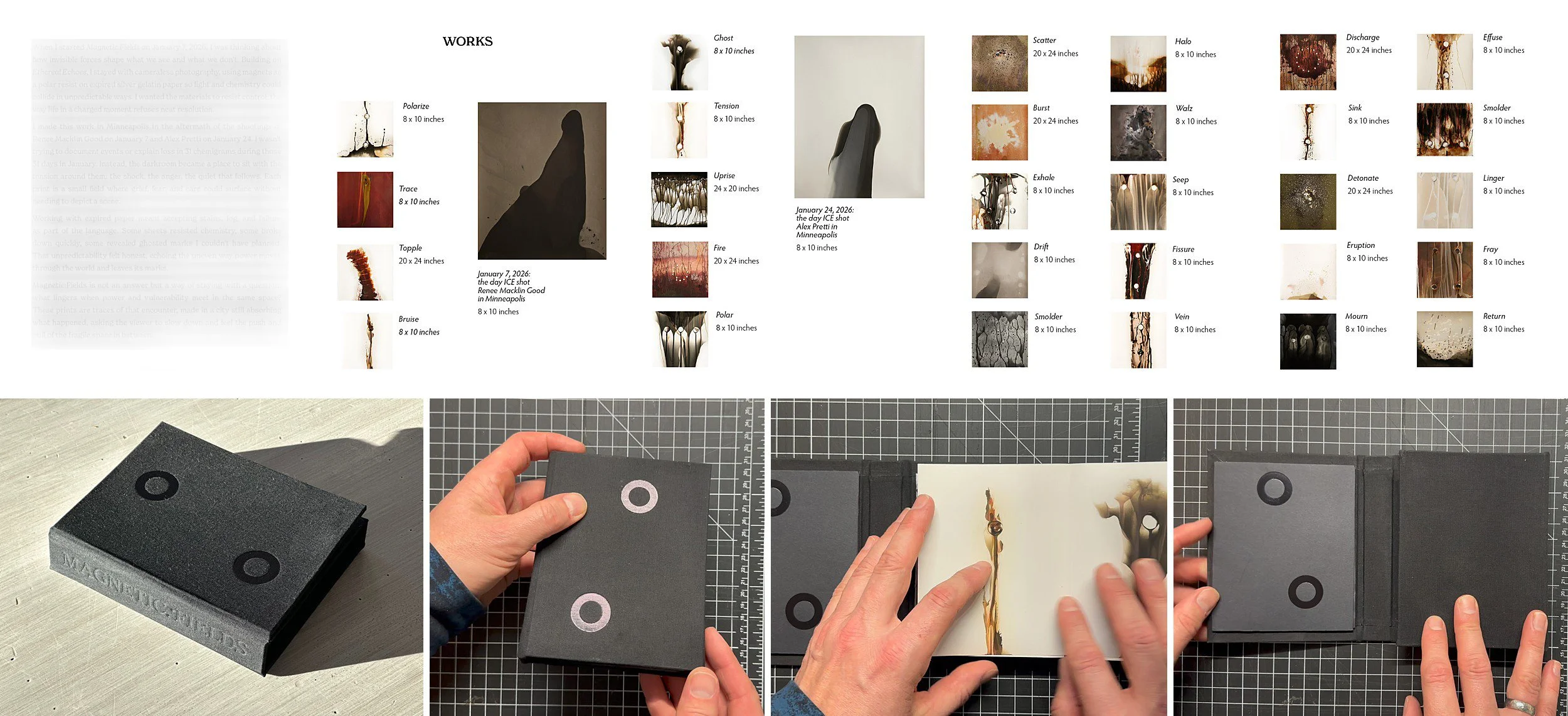 MAGNETIC:FIELDS artist book