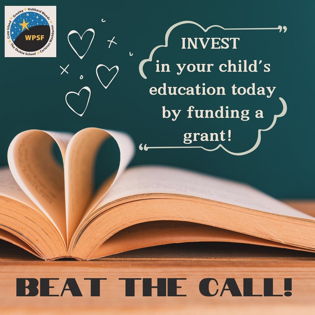 INVEST in your child&rsquo;s education today!  Grants provide enriching opportunities for all D36 teachers and students!  Donate today! 🔗👆🏻