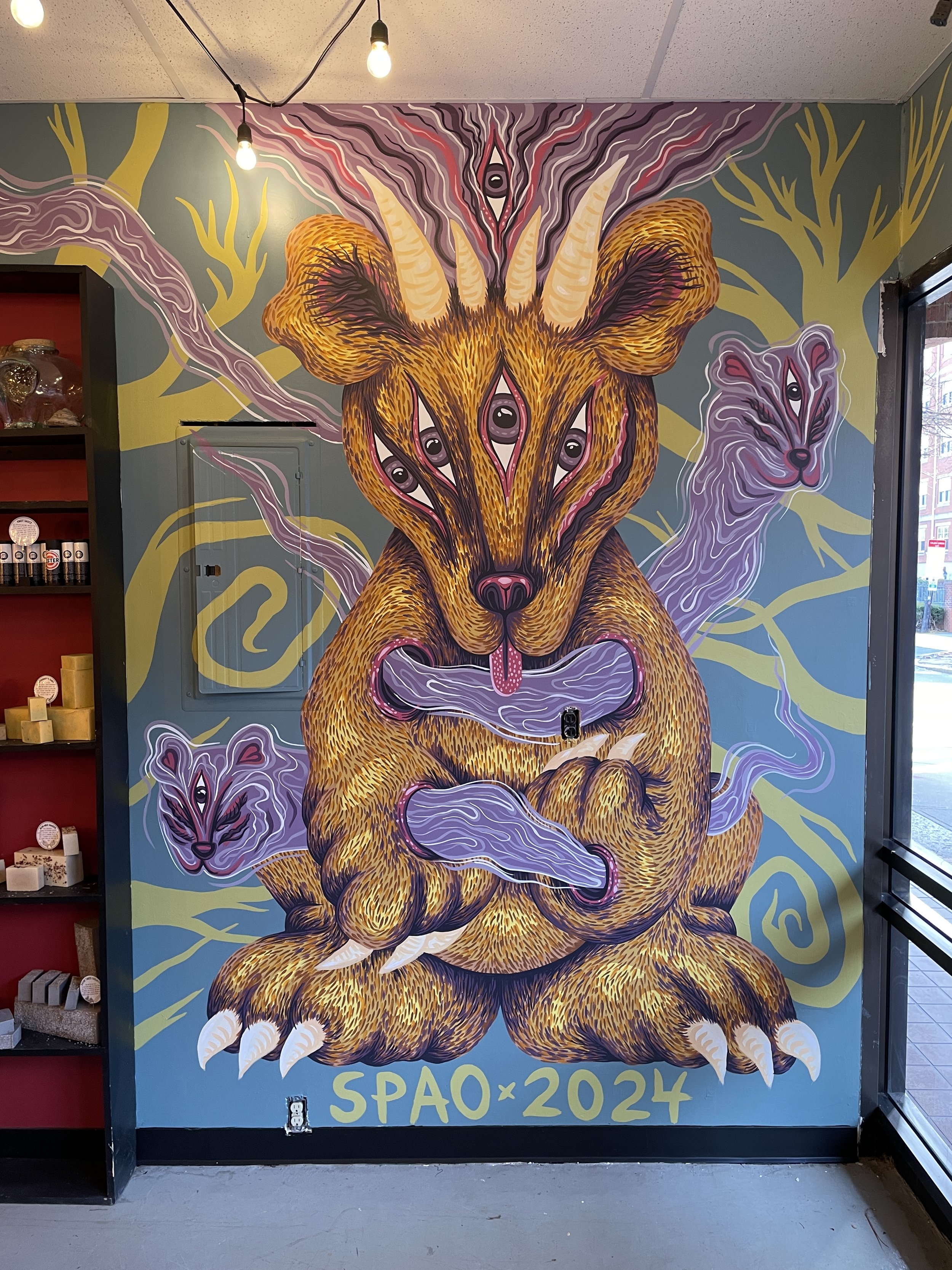 the patron saint dragon of maternal grief, 2024