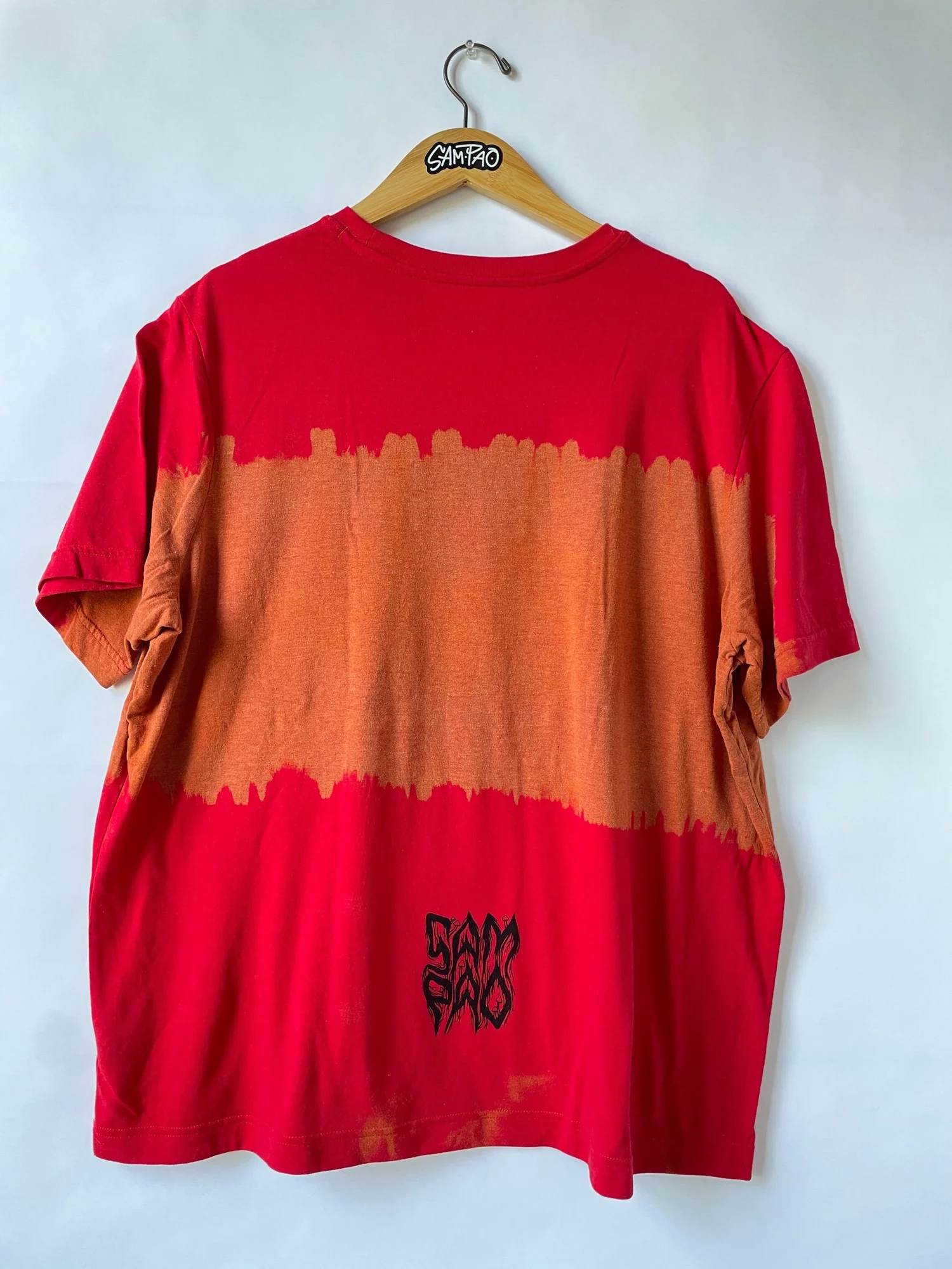 2XL decriminalize survival red orange tee — SPAO