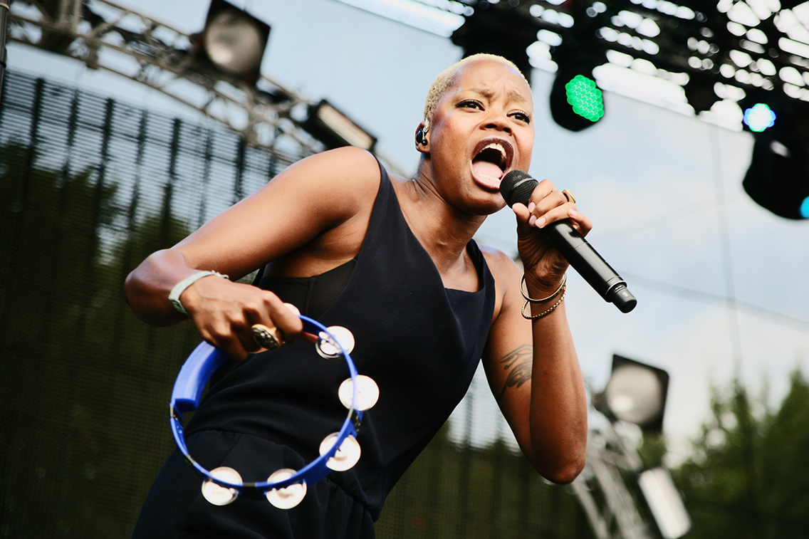  Noelle Scaggs of Fitz and The Tantrums at the Firefly Music Festival for for Getty Images. Dover, DE 