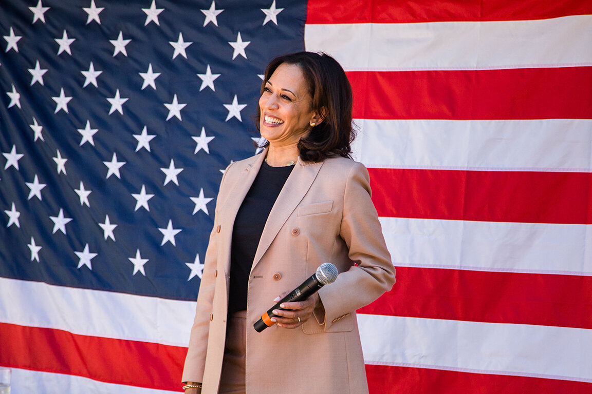  Senator Kamala Harris rallies support during her presidential campaign, Connecticut, 2019 