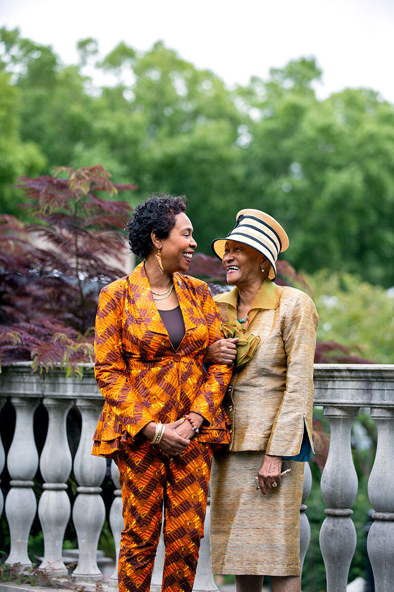  Congresswoman Yvette D. Clarke and her mom, Dr. Una Clarke, Brooklyn, NY 