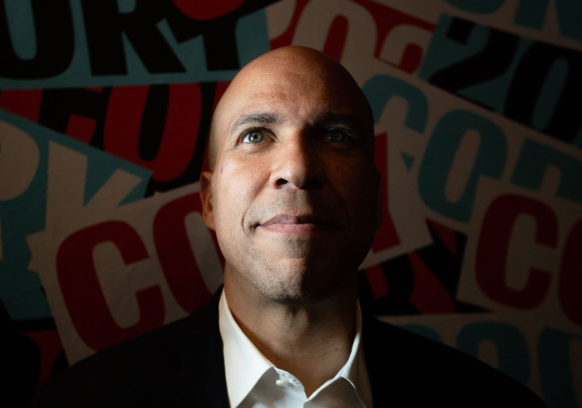  U.S. Senator Cory Booker during his 2020 Presidential campaign, New York, NY 