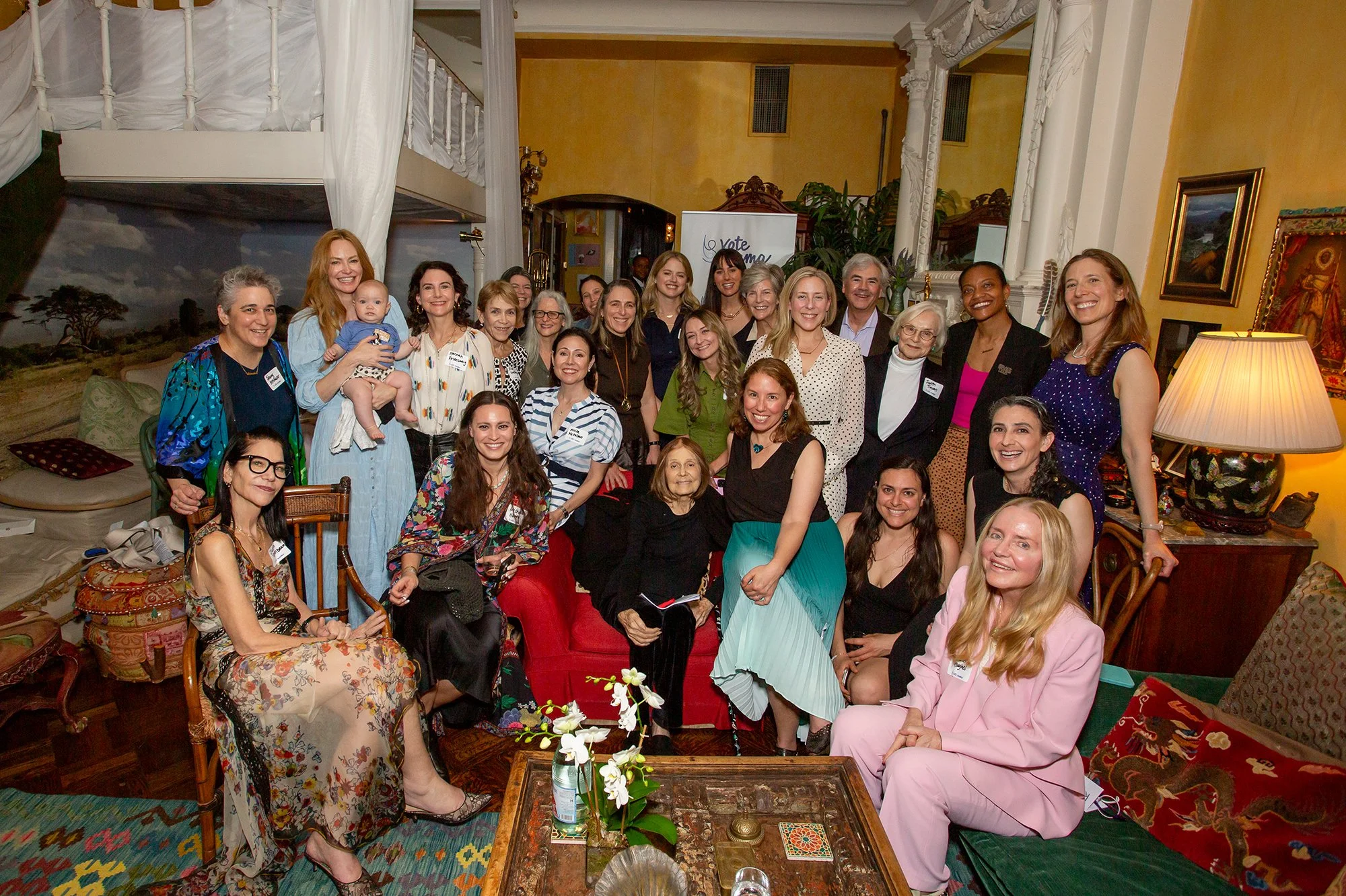 Vote Mama in conversation with Gloria Steinem, New York, NY