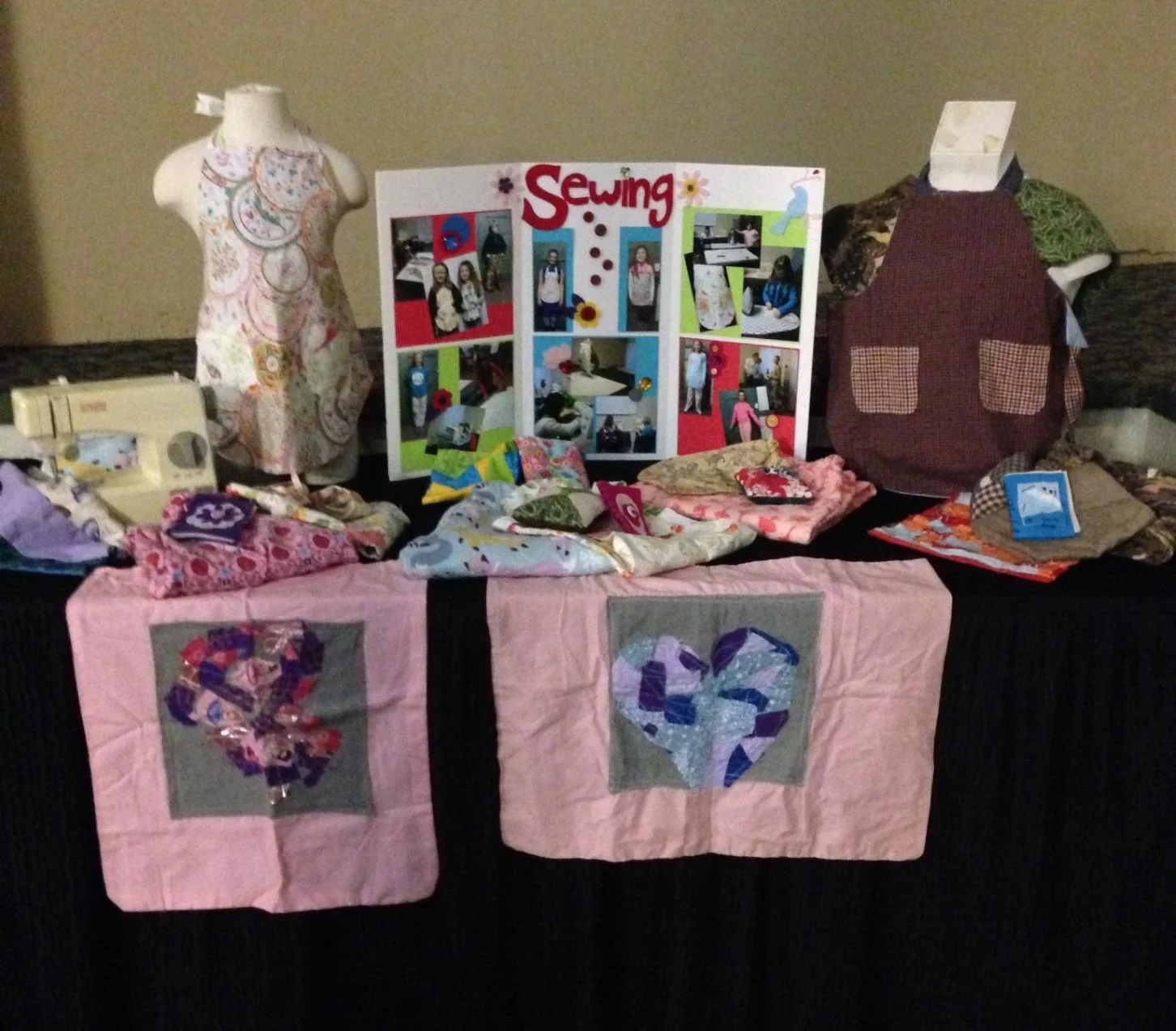 Recital Sewing Display