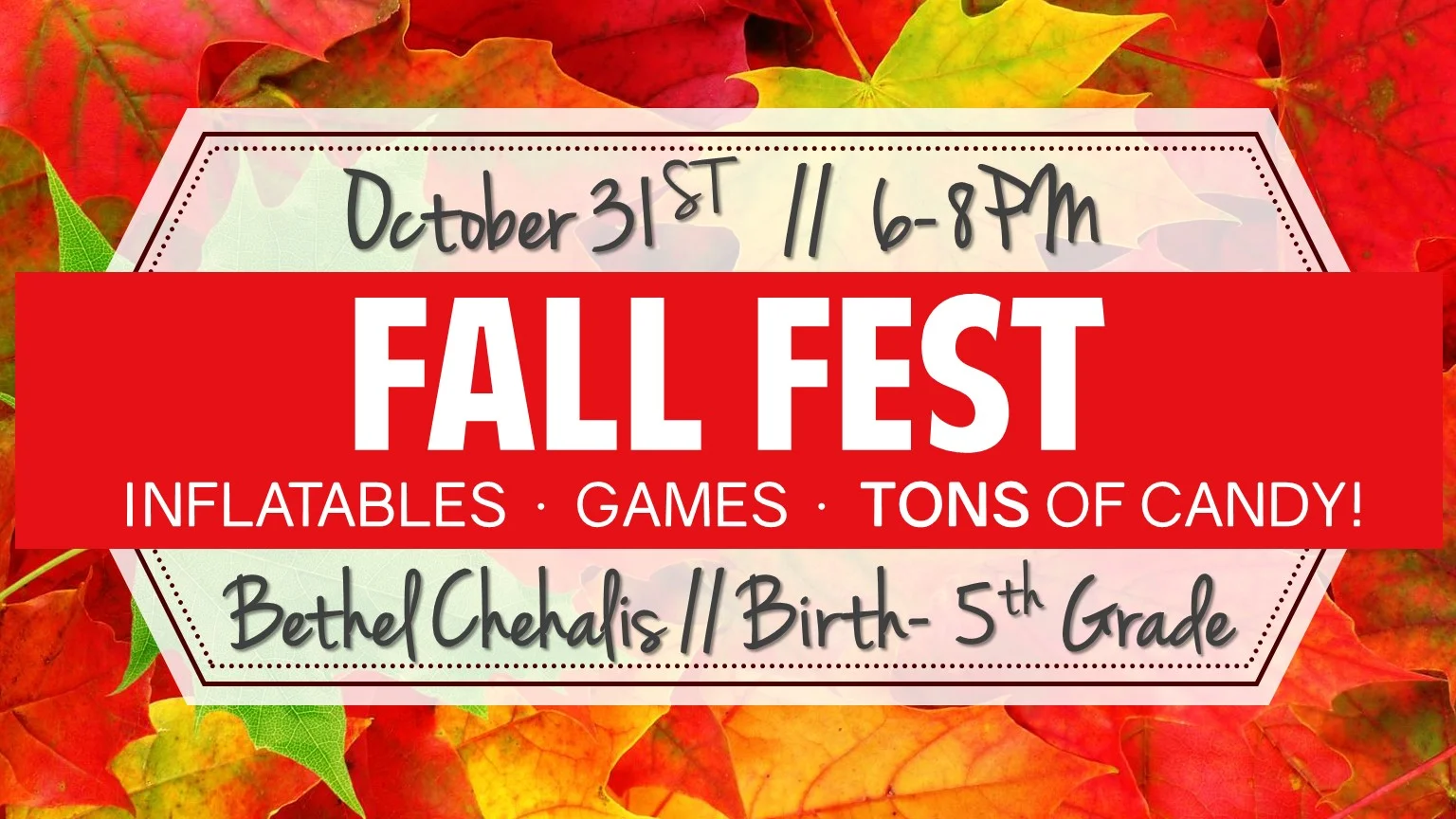 Bethel Chehalis Fall Fest