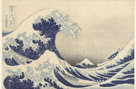 The Great Wave off Kanagawa - Hokusai