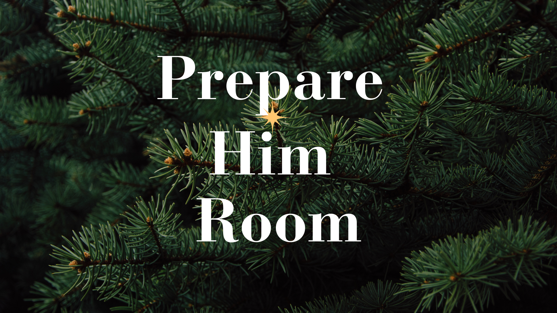 Prepare Him Room