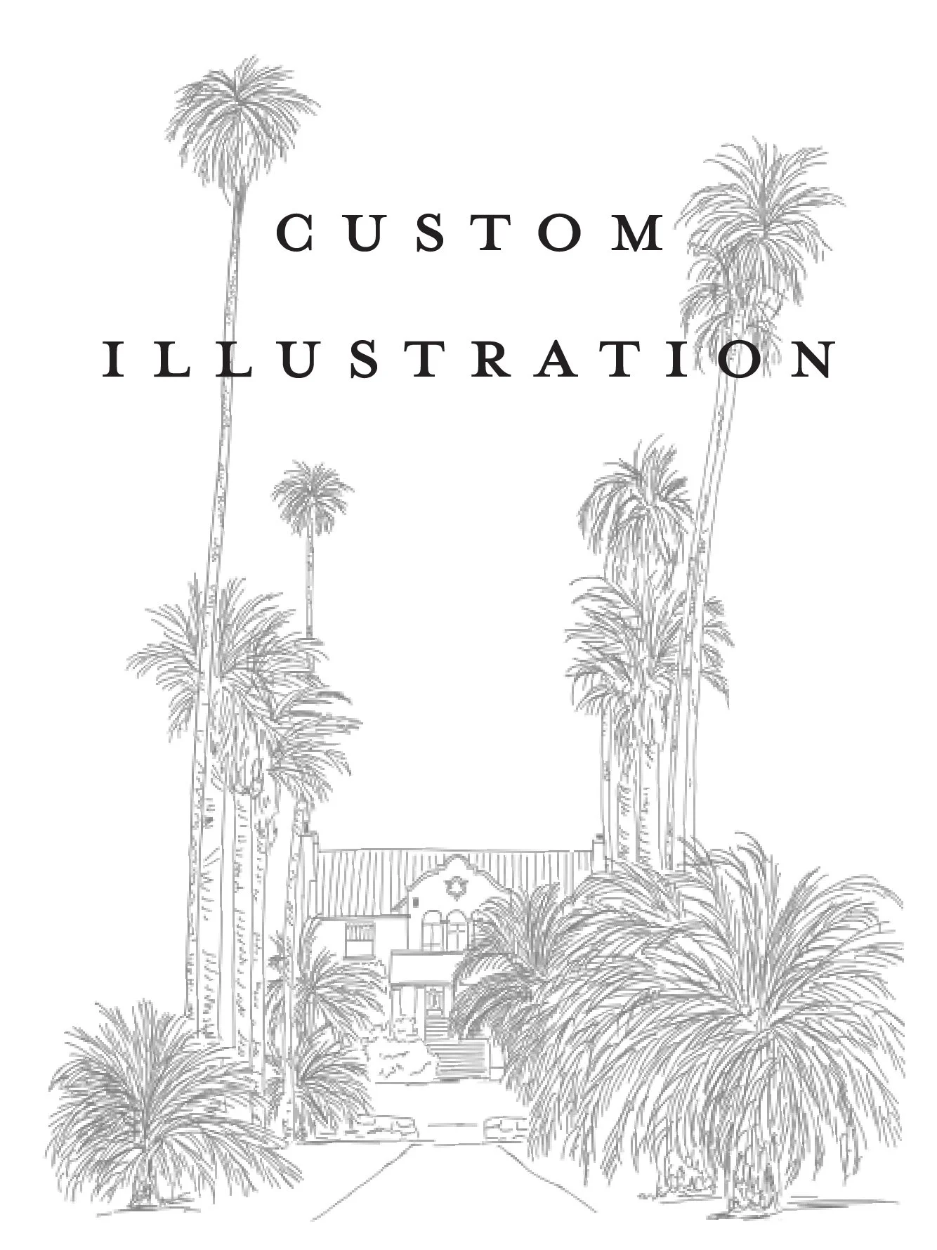 custom venue illustration