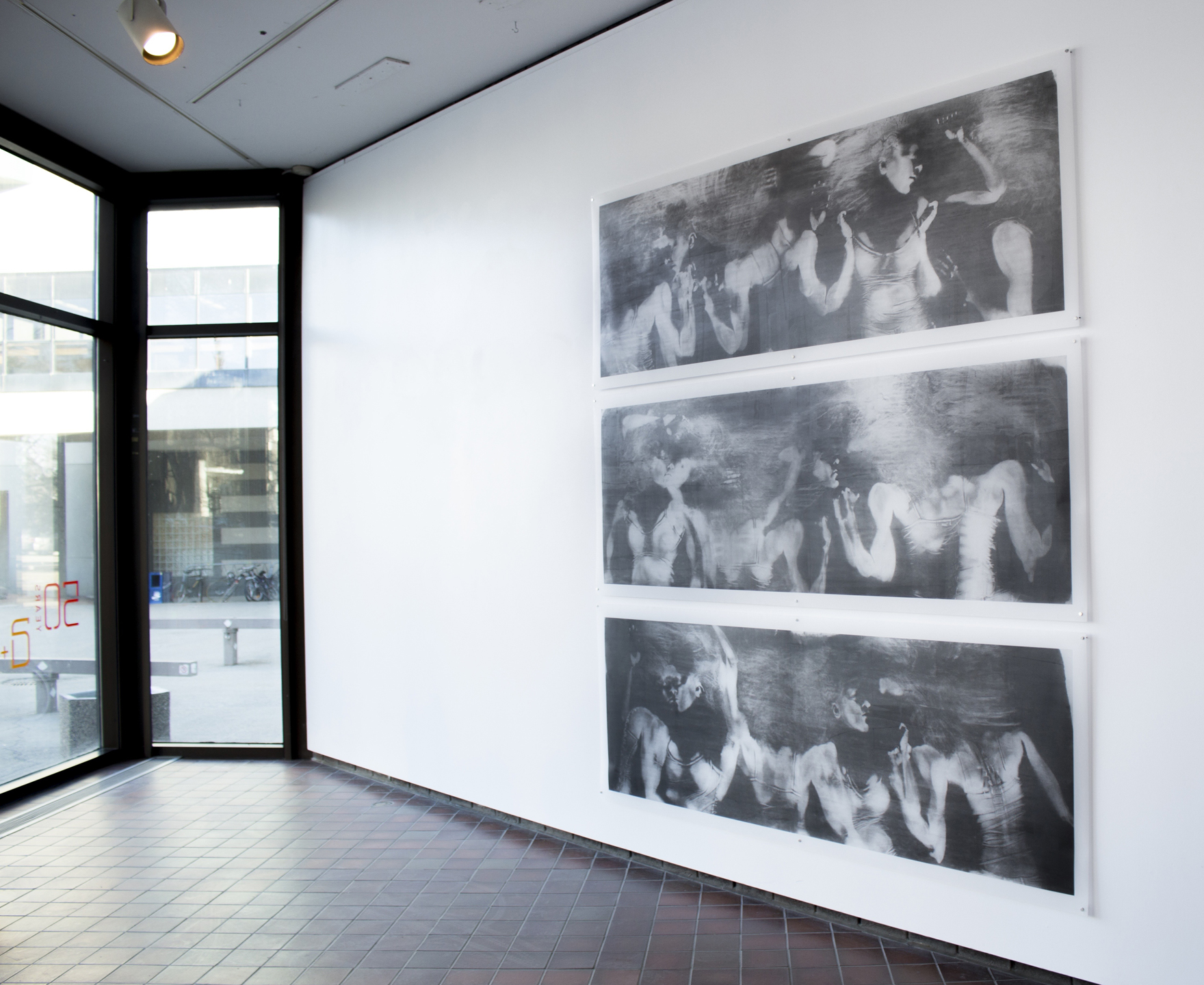  "Restless" installation view in HABITUS exhibition, 2015 