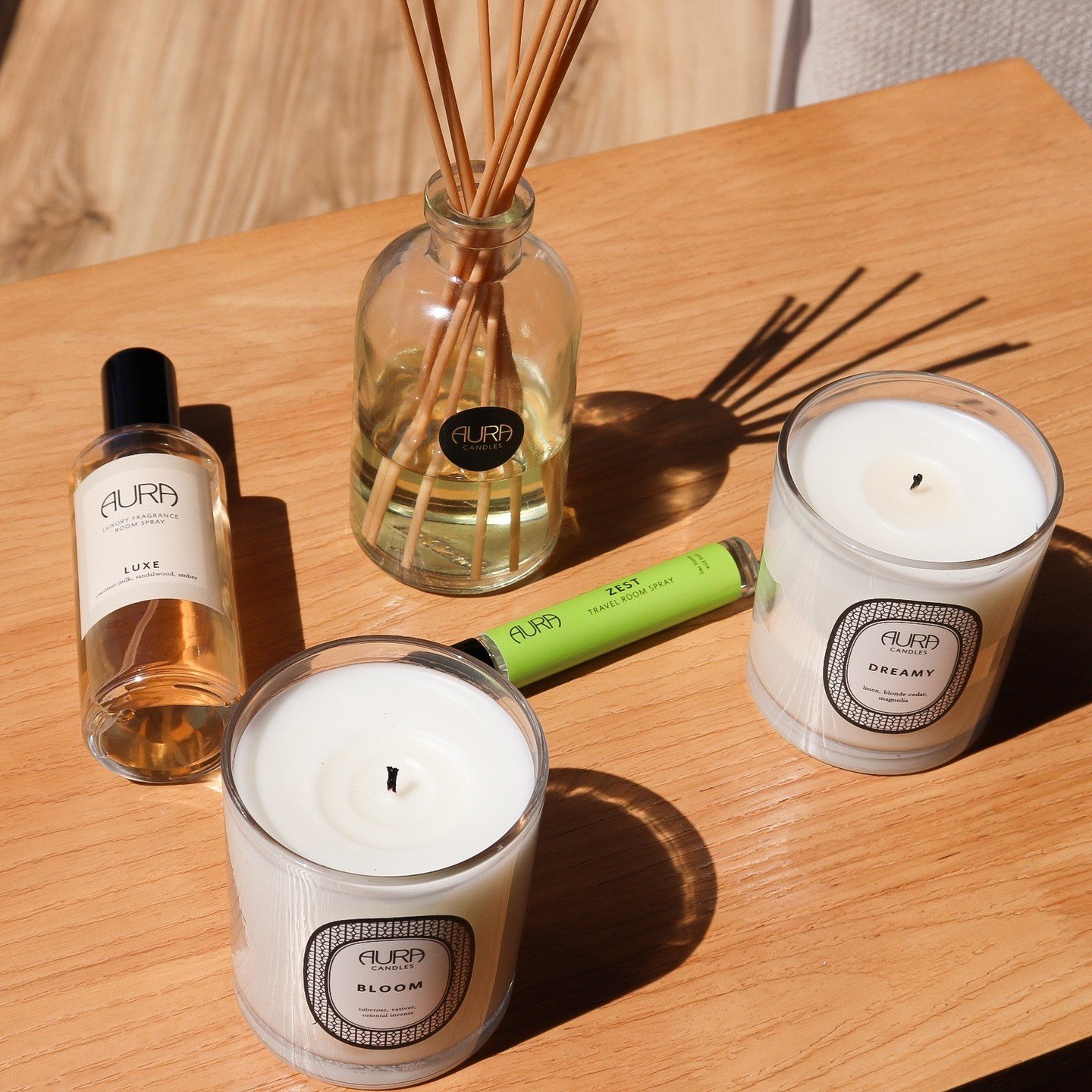 🕯️ Light up your weekend with AURA. 
Unwind, center your thoughts, and let the gentle glow of our handcrafted candles and home fragrances set the tone for a blissful weekend ahead. 🙌 Share in the comments how you plan to relax and rejuvenate this w