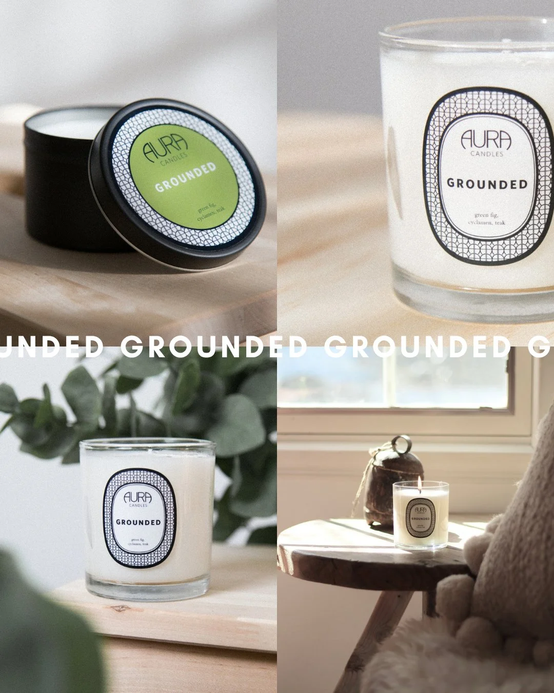 Scent Saturday: GROUNDED 🌳⁠
⁠
GREEN FIG | CYCLAMEN | TEAK⁠
⁠
An earthy blend that brings balance to your space. A fresh, natural touch. A rich, woodsy depth. A smooth and grounding aroma. ⁠
⁠
Shop the link in our bio!