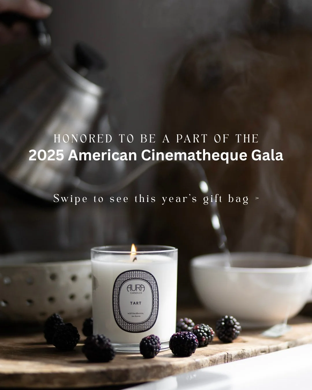 What an amazing opportunity for us! We are so thankful to be a part of this year's 2025 American Cinematheque Gala. ✨️⁠
⁠
Michael B. Jordan is being honored this year at the American Cinematheque Gala. This gift bag will head home with celebrity gues