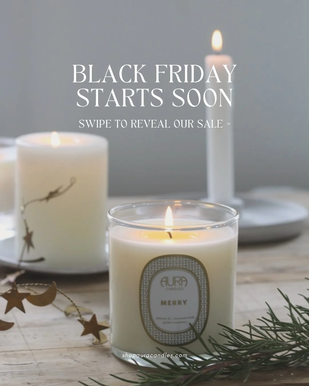 Our biggest sale of the year starts WEDNESDAY ✨️ Enjoy 25% off sitewide!⁠
The perfect time of year to stock up on seasonal favorites, year-round fragrances &amp; your go-to products! 🎄⁠
⁠
Use code: BLACKFRIDAY25 at checkout. Sale ends 12/1 at 11:50p