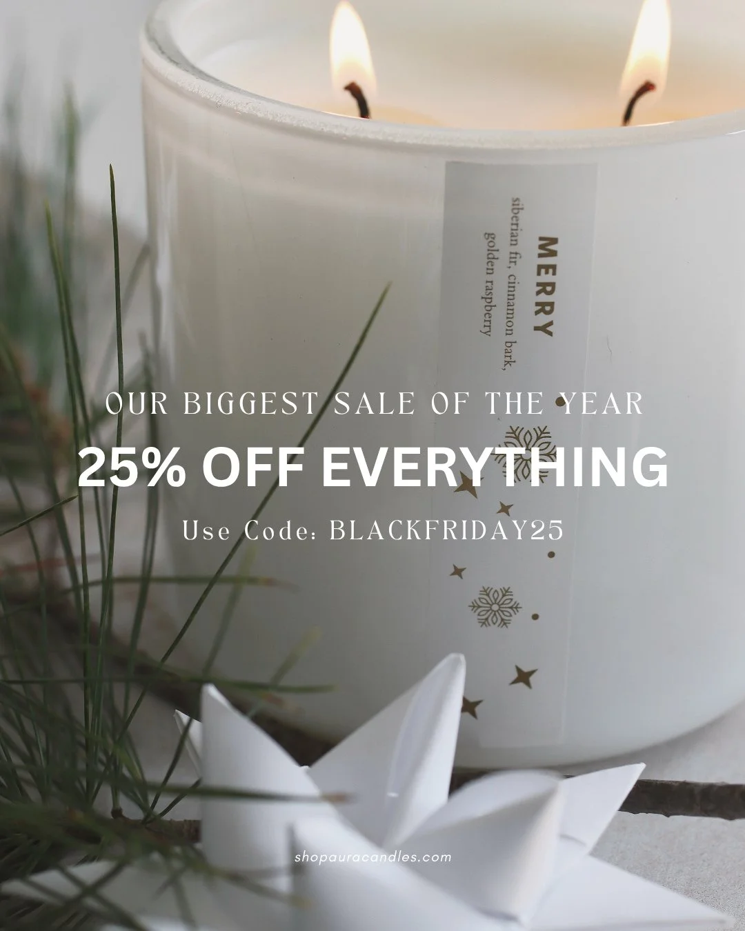 ✨️ Our BIGGEST sale of the year starts NOW! ✨️⁠
Shop 25% off everything - seasonal favorites, everyday must-haves &amp; gifts for others! Use code: BLACKFRIDAY25 at checkout! 🎄⁠
⁠
Shop the link in our bio!⁠
What are you grabbing during this weekend'