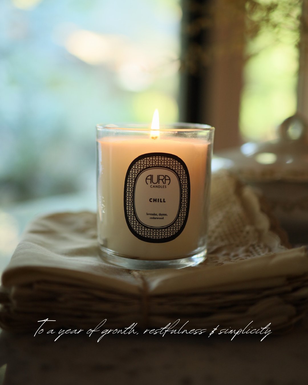 Reflecting on 2025 &amp; filled with gratitude. We are so excited for what's to come for Aura Candles this year. ✨️⁠
⁠
Thank you to our customers, both new &amp; loyal. You make us who we are. 🤍