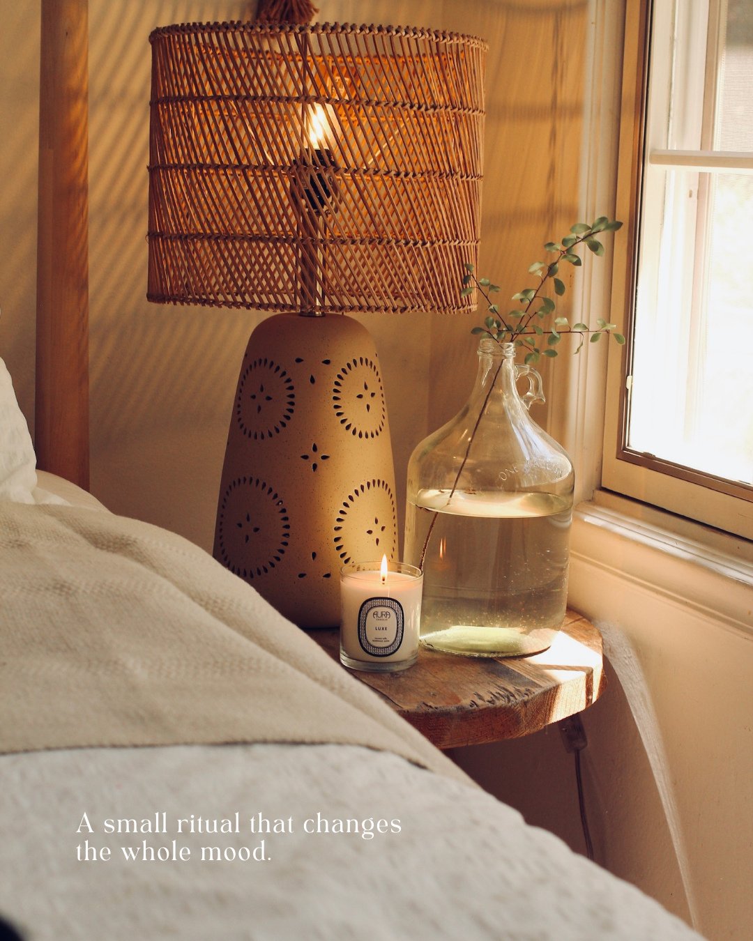 Tie candles to everyday routines: resetting after a long day, quiet mornings, winding down. The difference it makes is magical.⁠
⁠
What&rsquo;s your favorite time to light a candle?