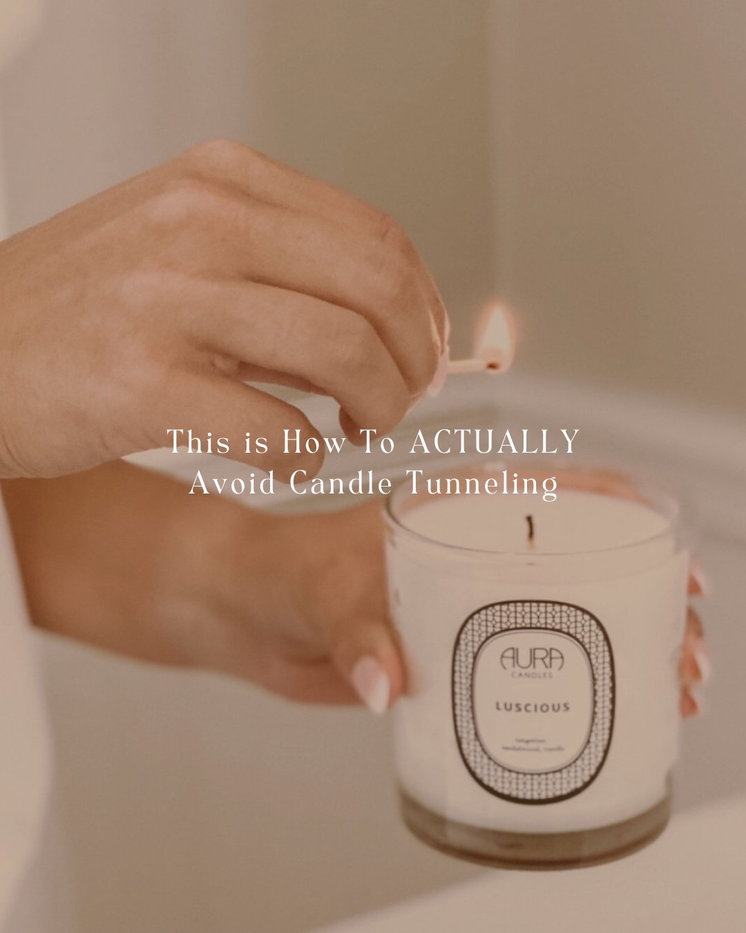 A few more helpful tips 💡⁠
- Don't move the candle while burning⁠
- Burn in a draft-free room⁠
- Let the candle fully harden before burning again⁠
⁠
Follow for more candle burning tips. ✨