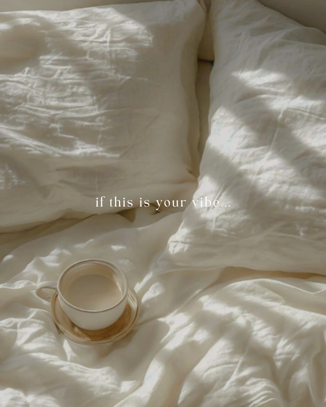 Meet you in your dreams. ☁️⁠
⁠
The soft &amp; soothing crisp linen. Clean, comforting serenity. An afternoon with a cup of tea. ⁠
⁠
Shop DREAMY in the link in our bio!