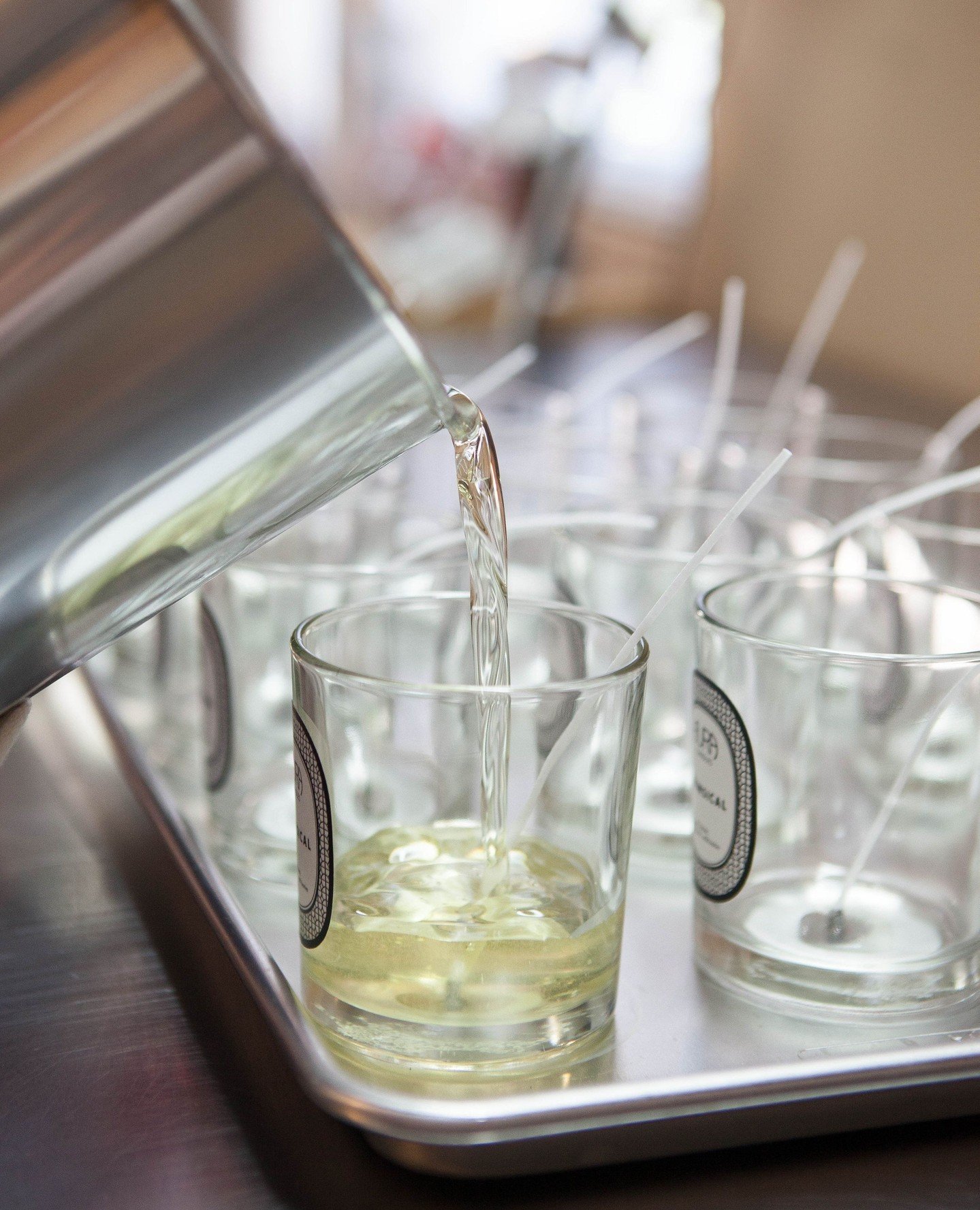 Hand poured from our warehouse to your home. There's intentionality in every step. 🤍⁠
⁠
Find your new favorite scent in the link in our bio!