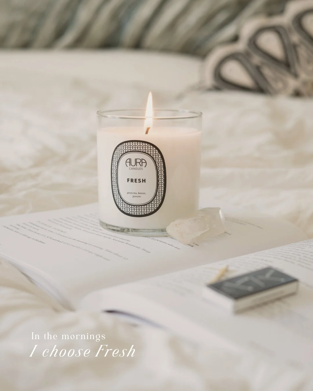 Morning, afternoons &amp; evenings with Aura. ✨⁠
⁠
A time and place for each fragrance. A vibe to create. A feeling to instill.⁠
Fill your days with Aura &amp; shop the link in our bio. 🌿