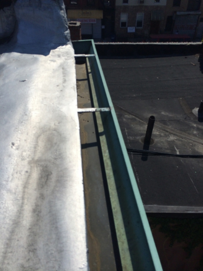 HM's gutters are normally pristine.