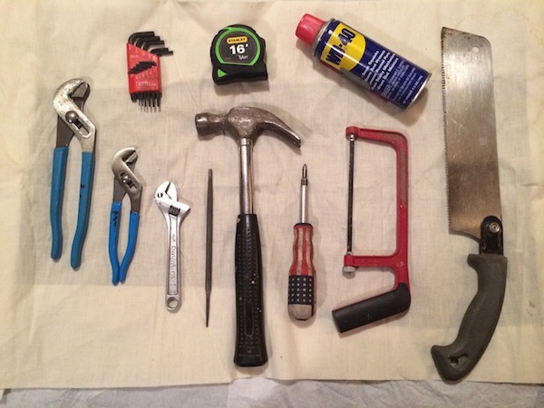 HM's "Still Life with Tools." · © H. Maniac