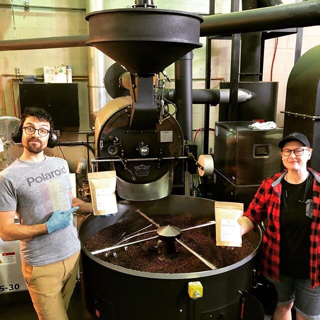 Nik and Pete don&rsquo;t know if roasted almonds, milk chocolate and apple will cure COVID...but they do know that those flavours make one great Lab Series coffee. Come and pick some up today at our North Vancouver or Commercial Drive location. Also 