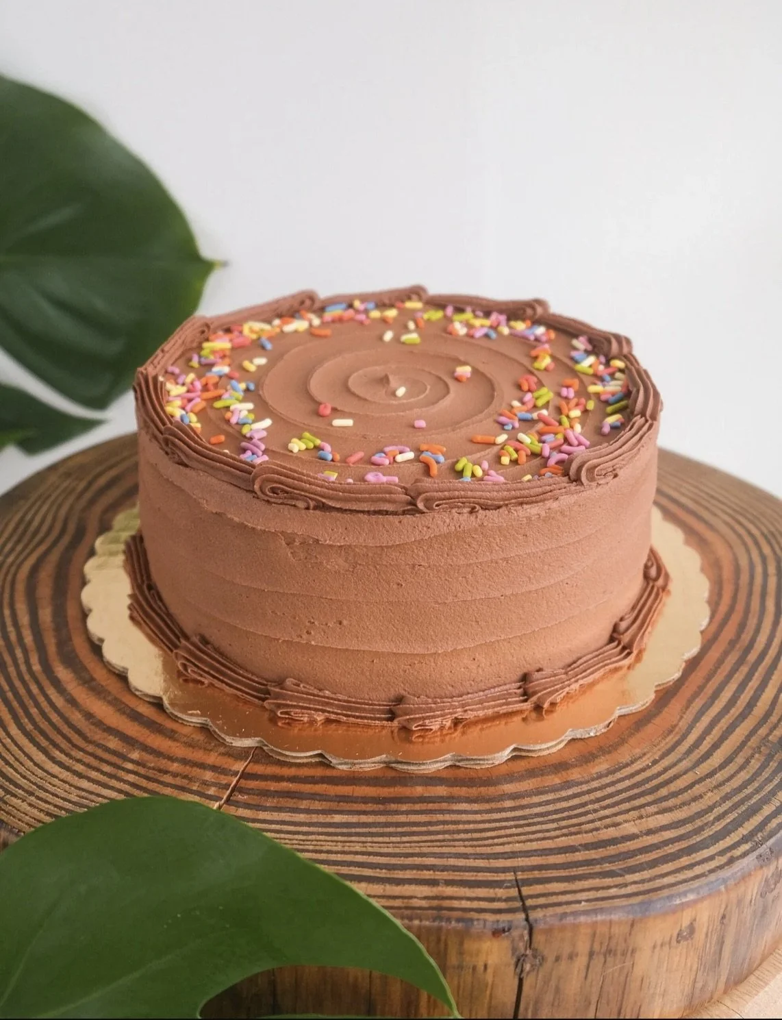 Vanilla chocolate cake