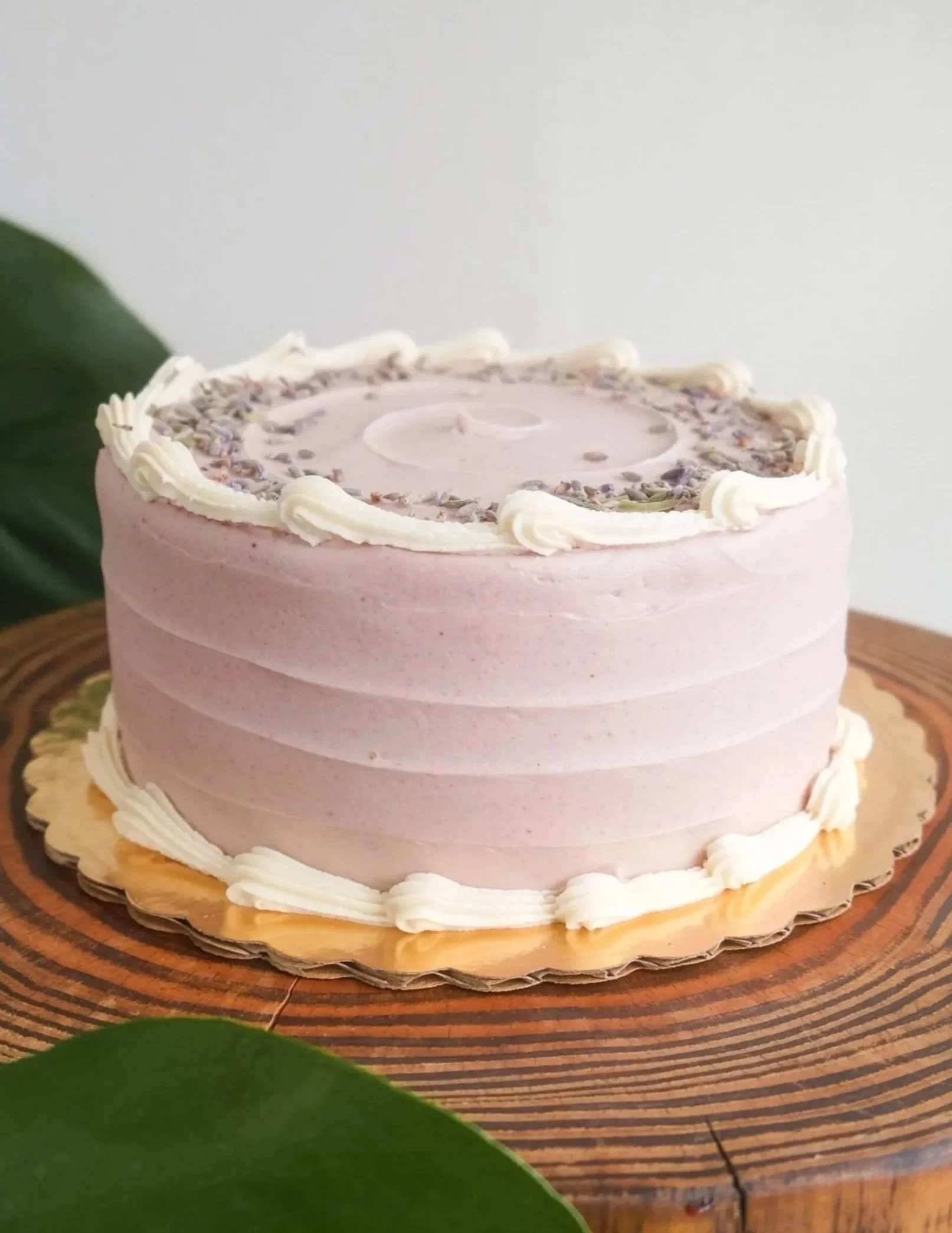 Vanilla lavender cake