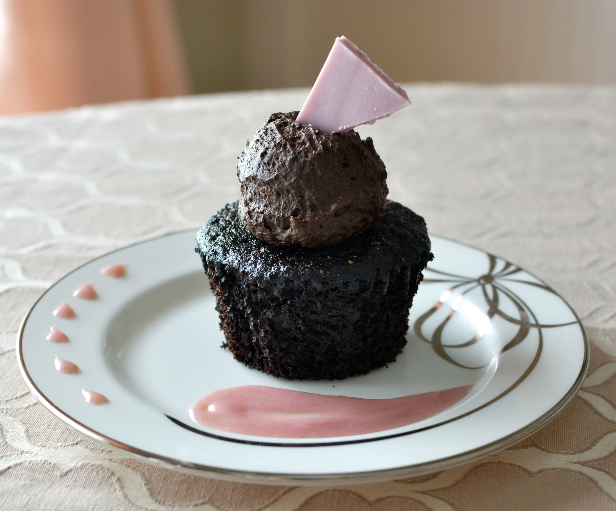 Spicy Dark Chocolate Cupcakes