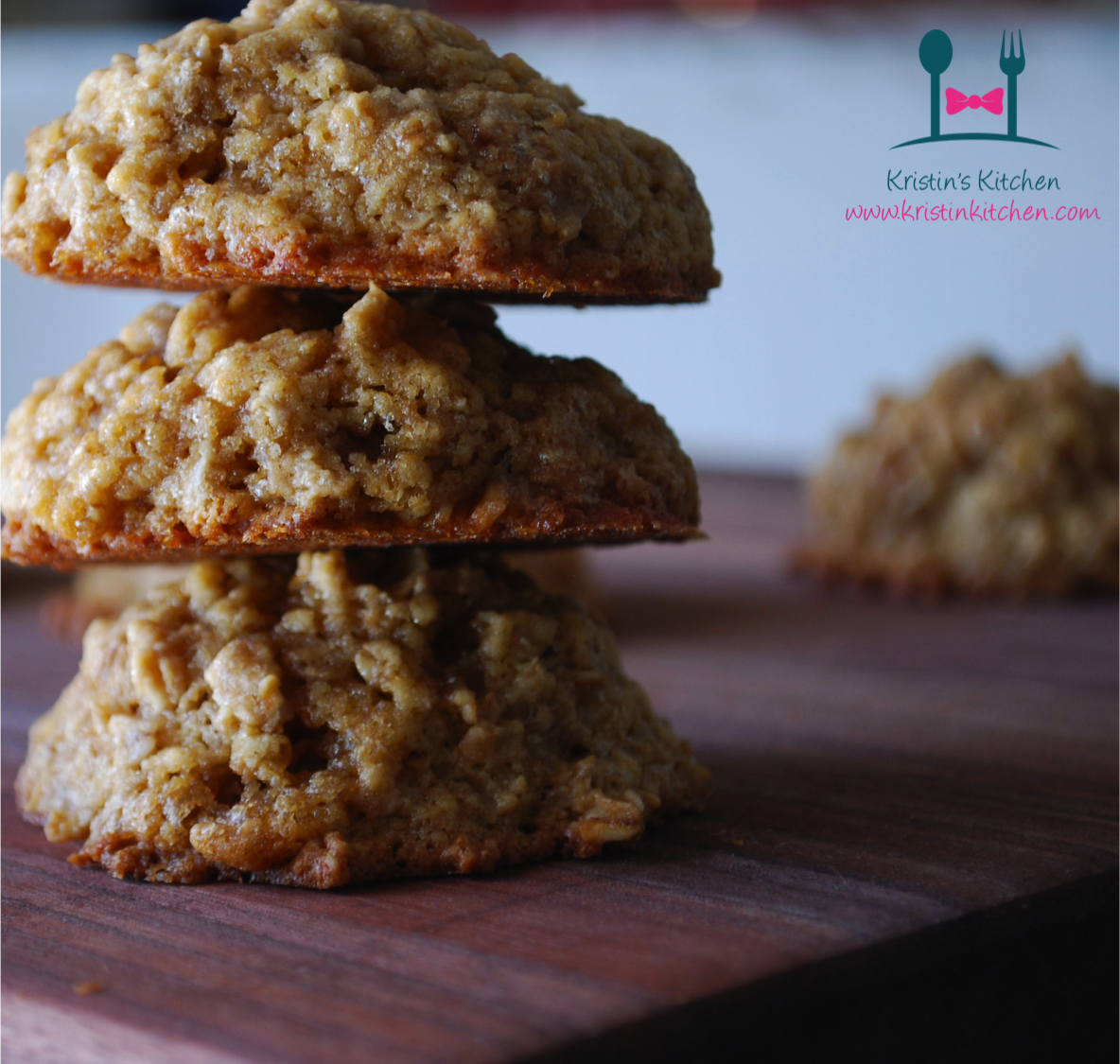 Caramelized Brown Butter Oatmeal Cookies with Rum Soaked Oat