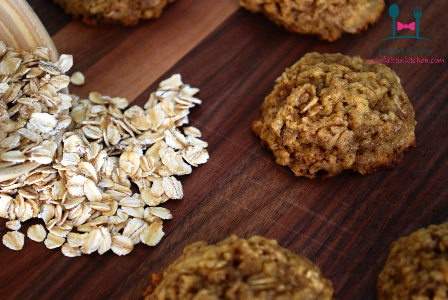 Caramelized Brown Butter Oatmeal Cookies with Rum Soaked Oat