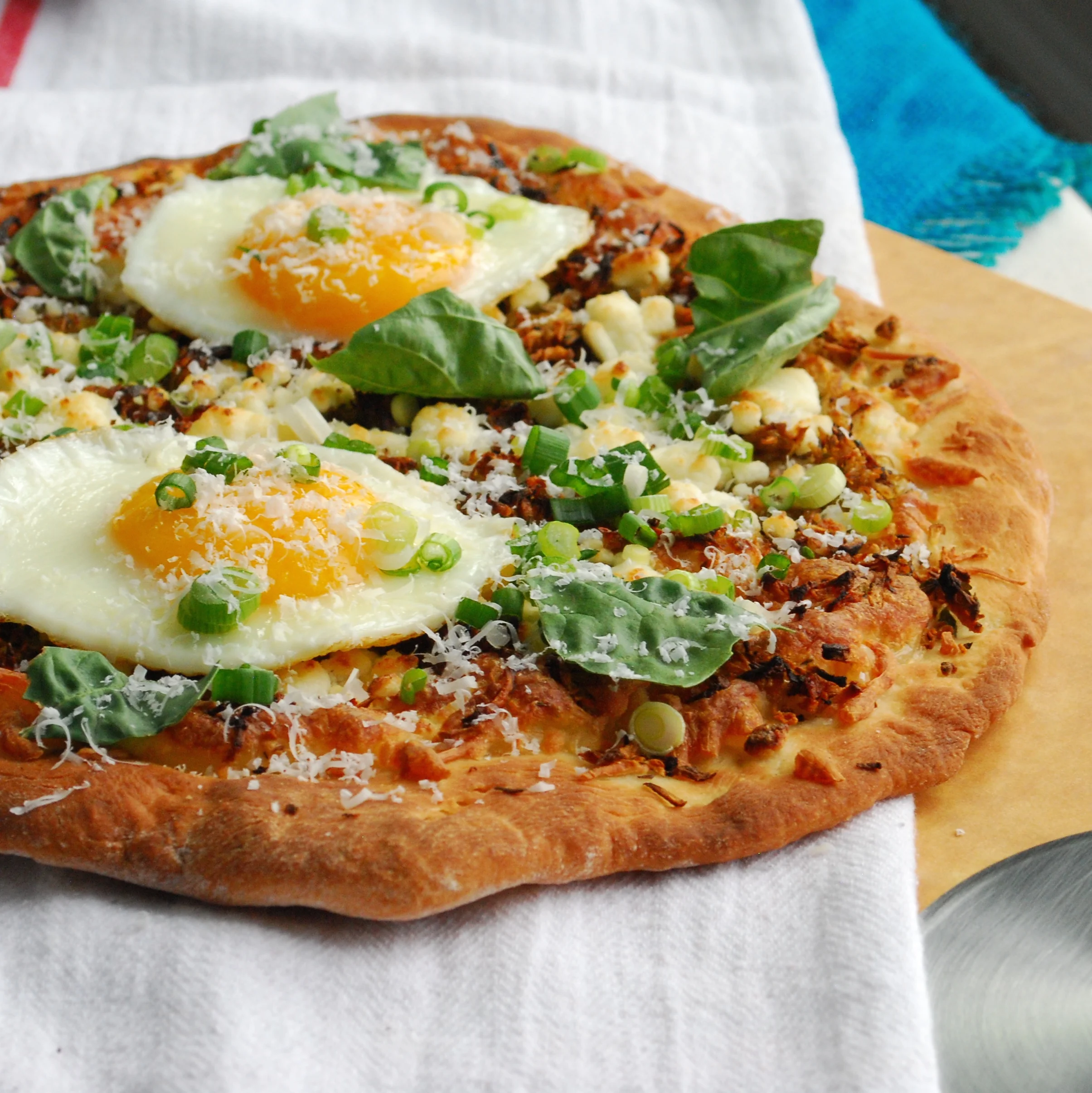 Crispy Sunchoke Pizza