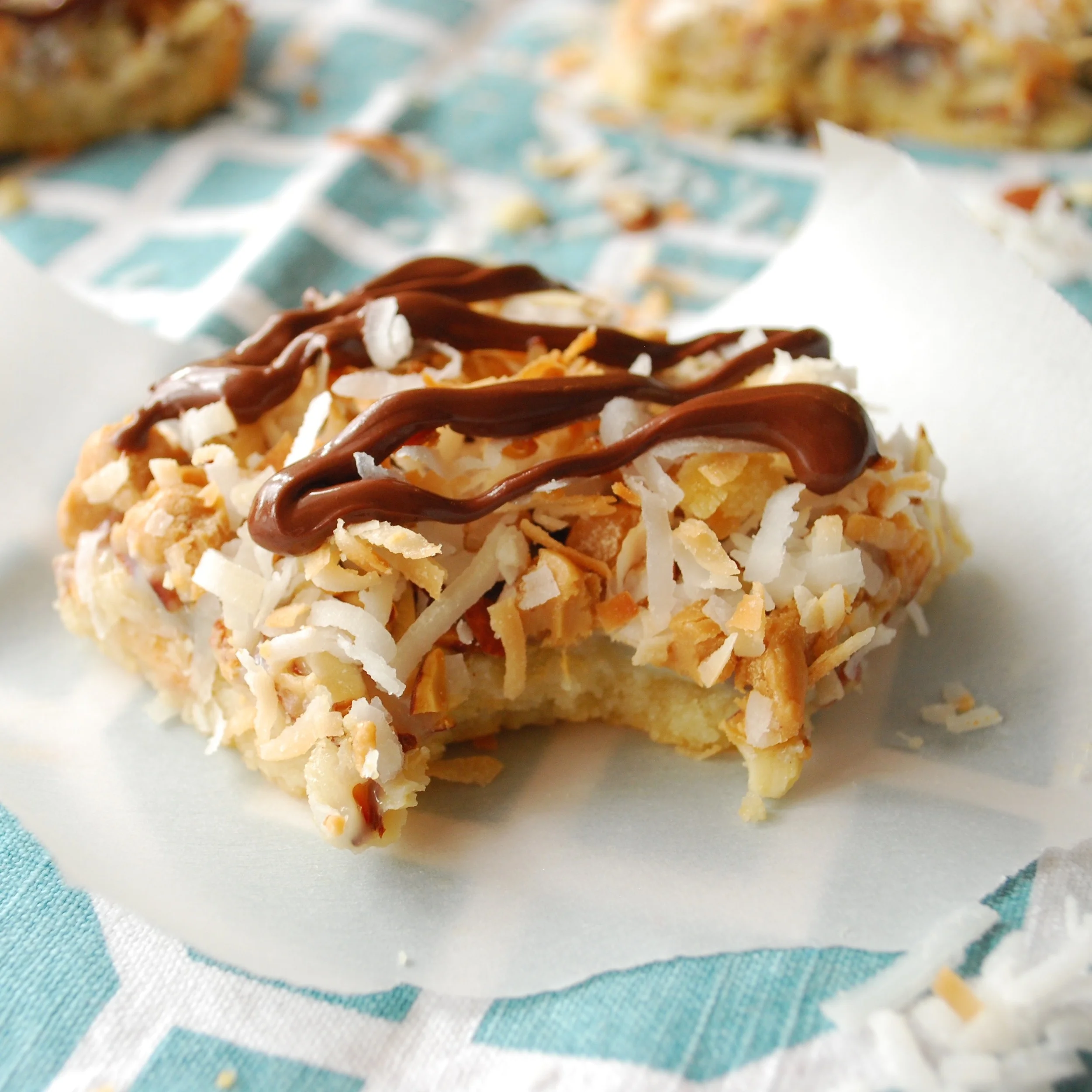 7 Layer Almond Delight Bars