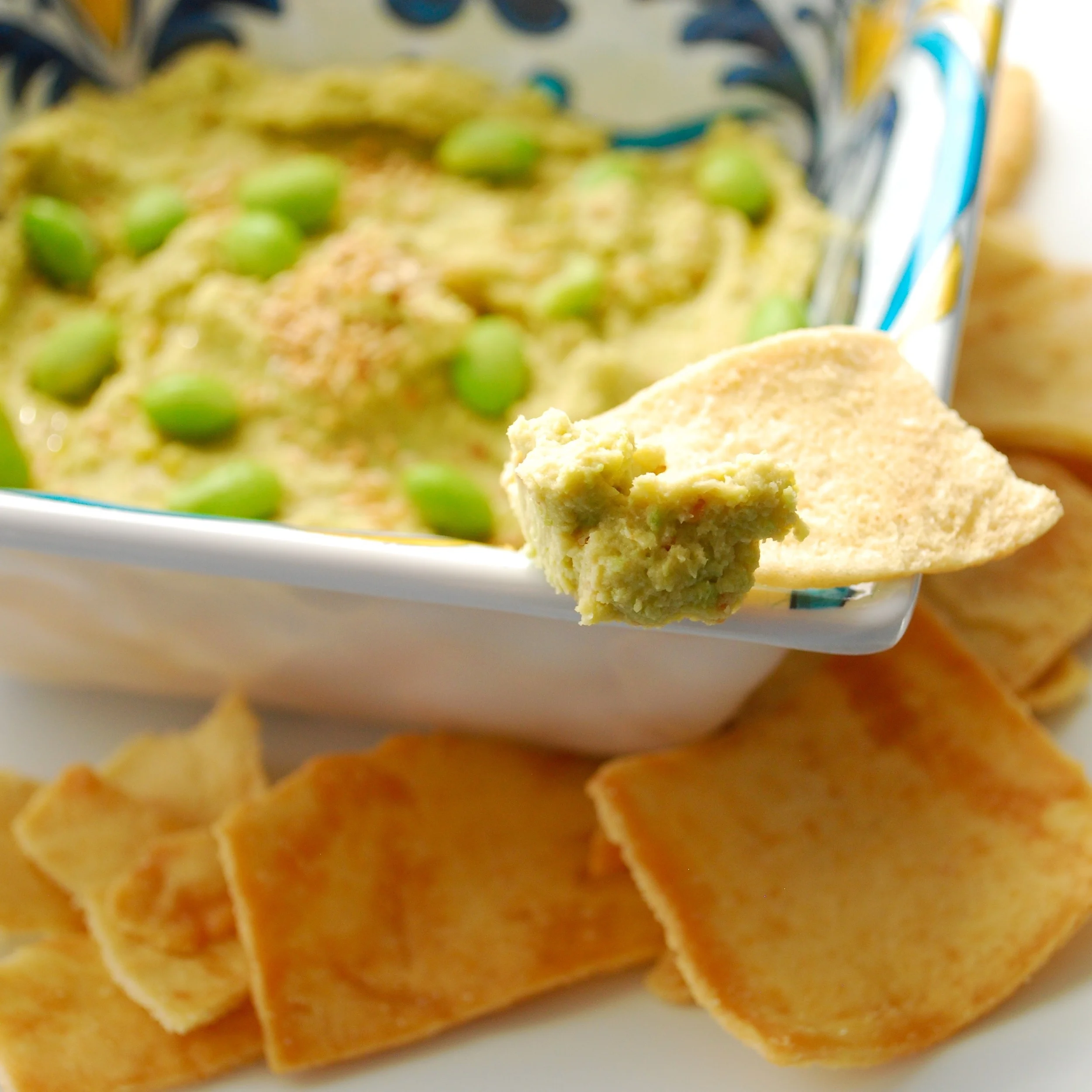 Sesame Edamame Hummus