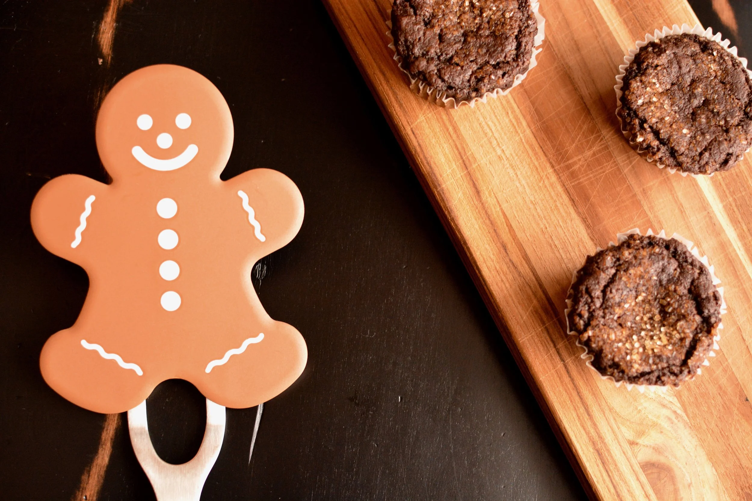Spiced Molasses Muffins