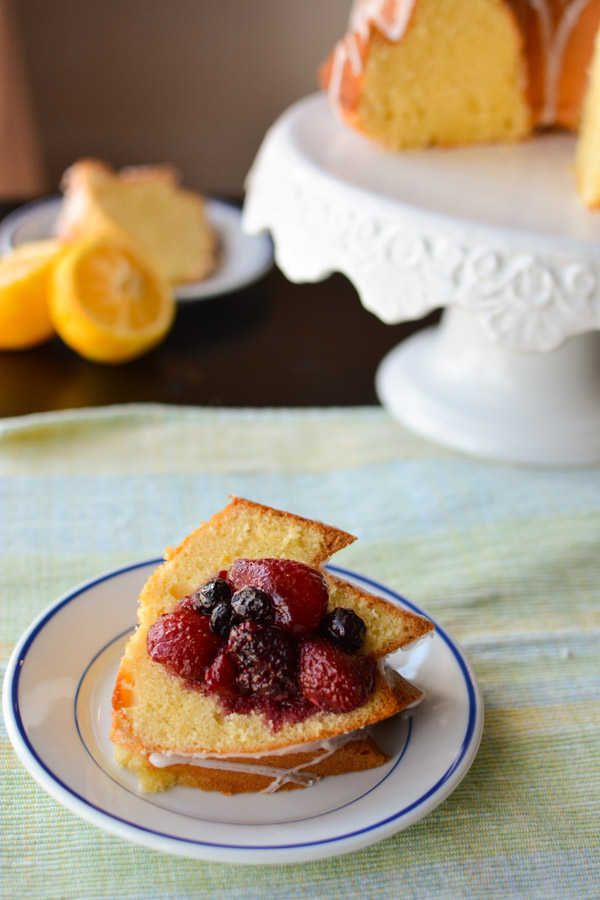 Meyer Lemon Pound Cake