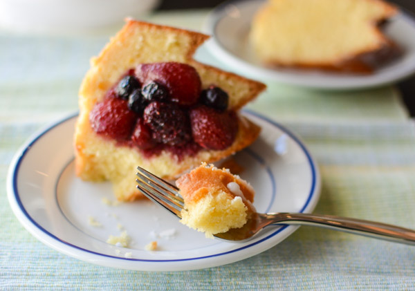 Meyer Lemon Pound Cake