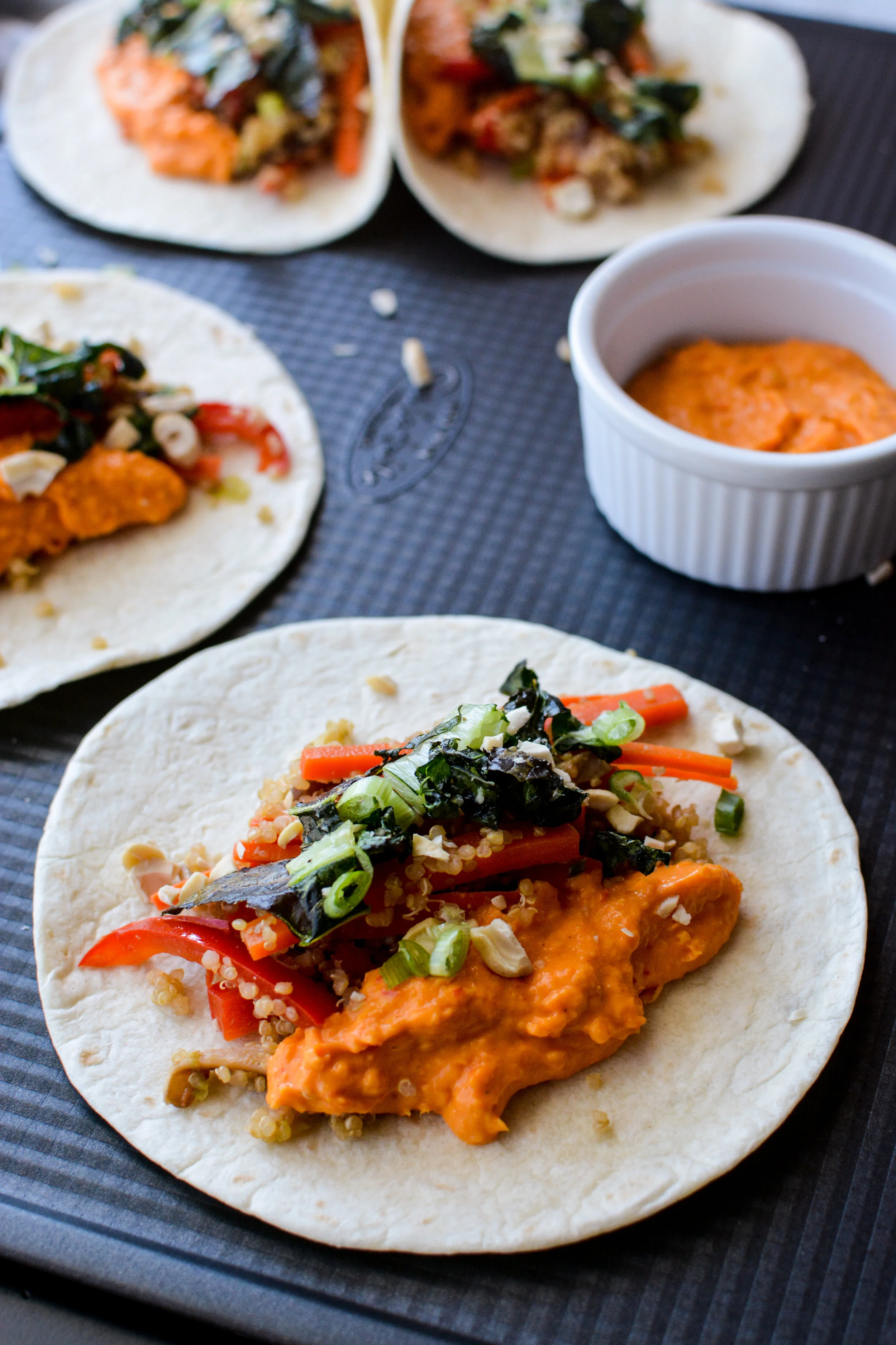 Thai Red Curry Vegetable Tacos