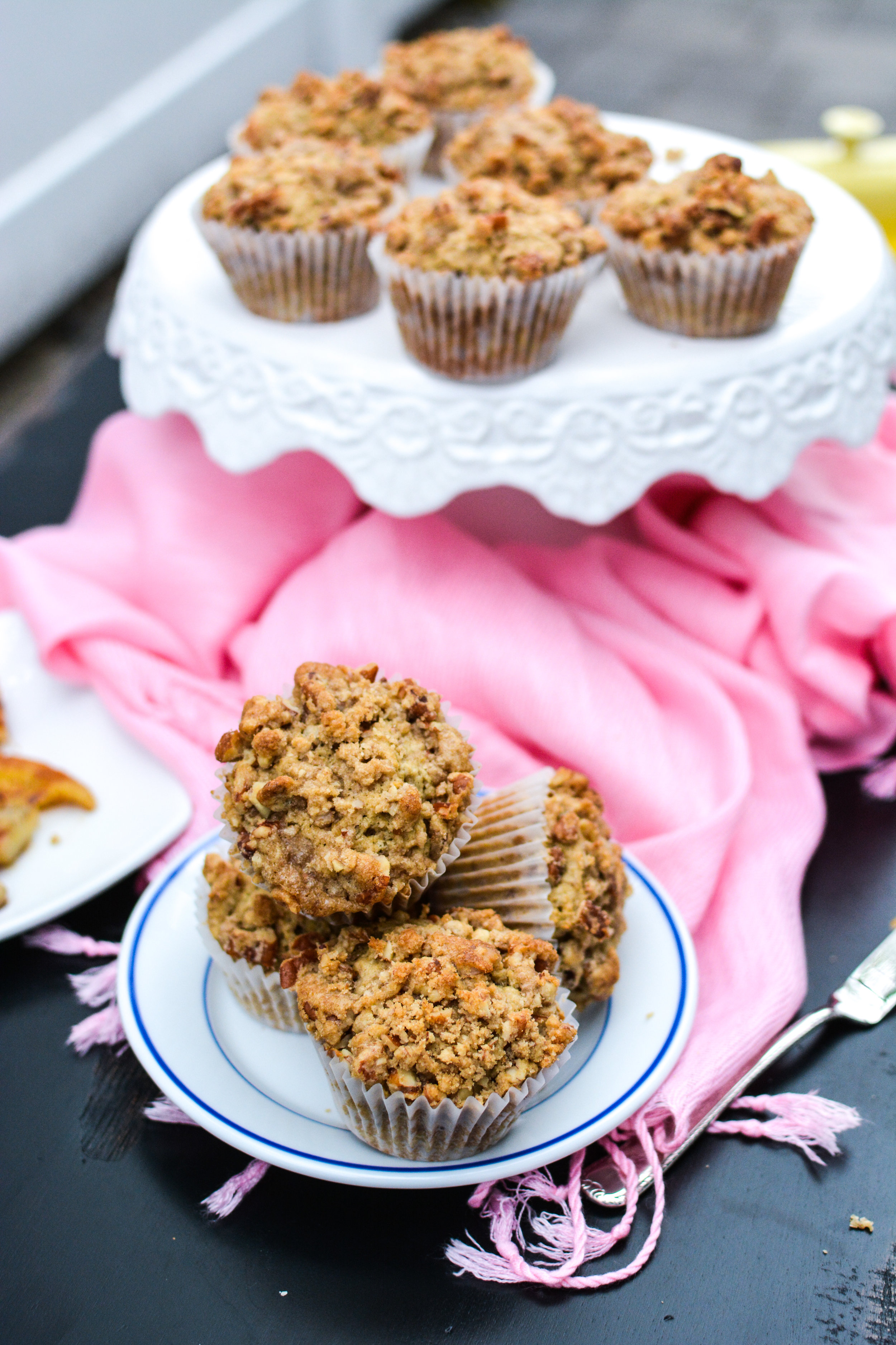 Caramelized Banana Muffins