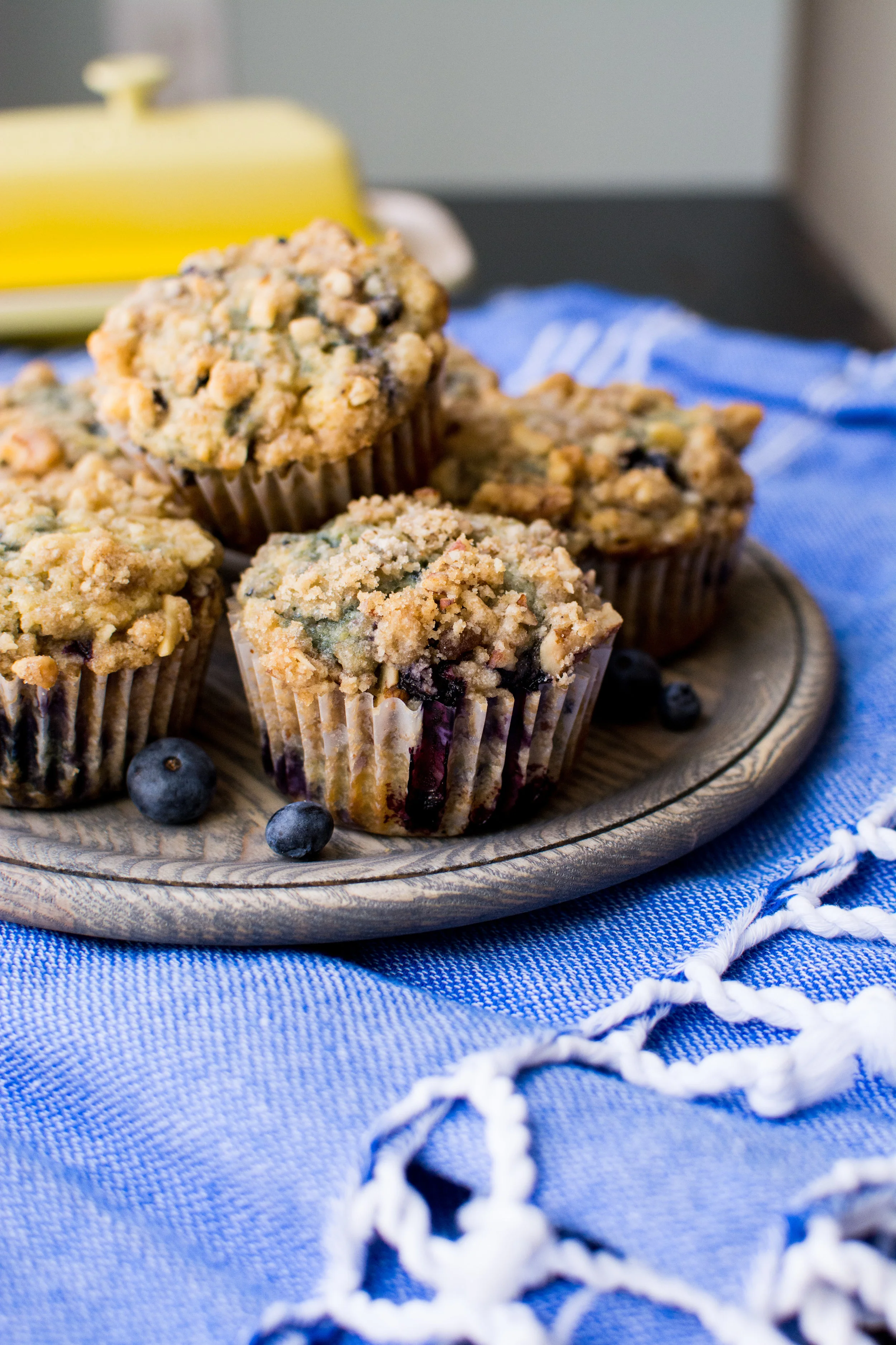 Blueberry Crumble Muffins