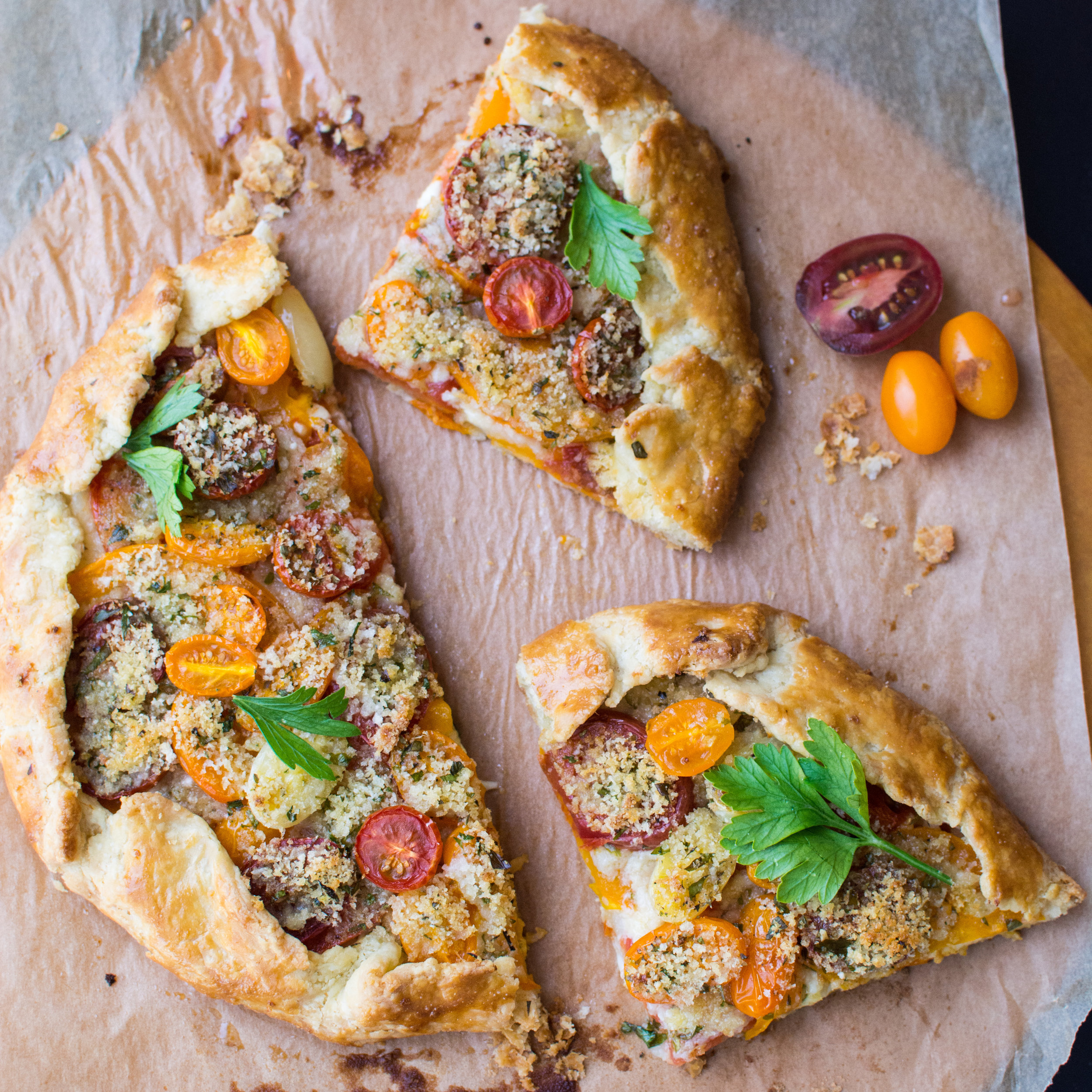 Roasted Tomato Galette