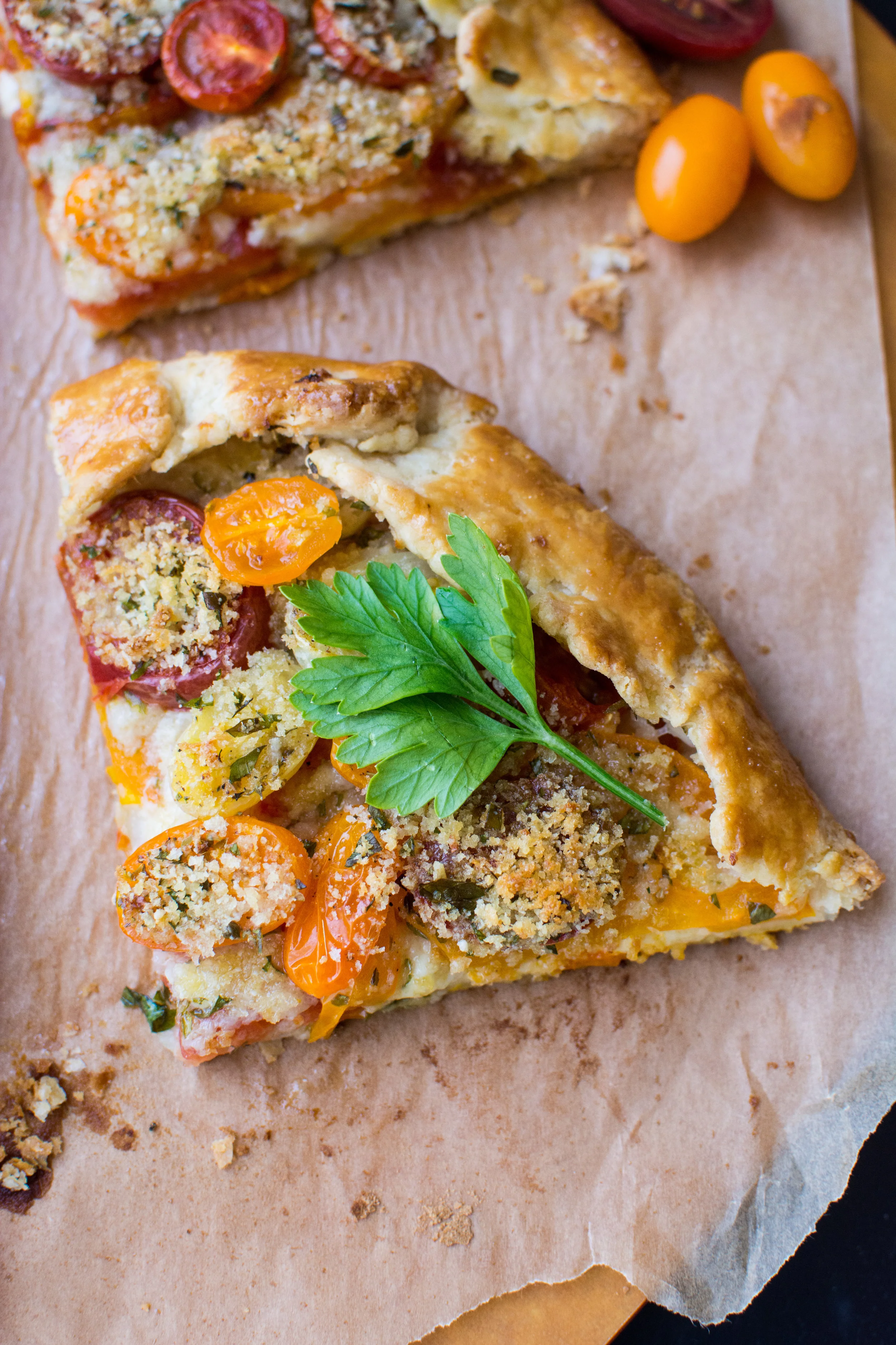 Roasted Tomato Galette